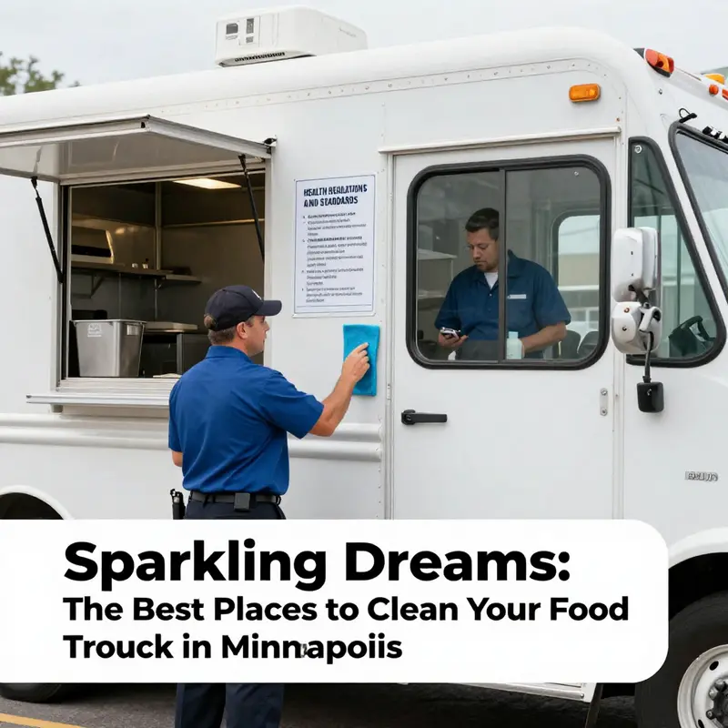 A vibrant commercial kitchen facility designed for food truck operators, showcasing cleanliness and organization.
