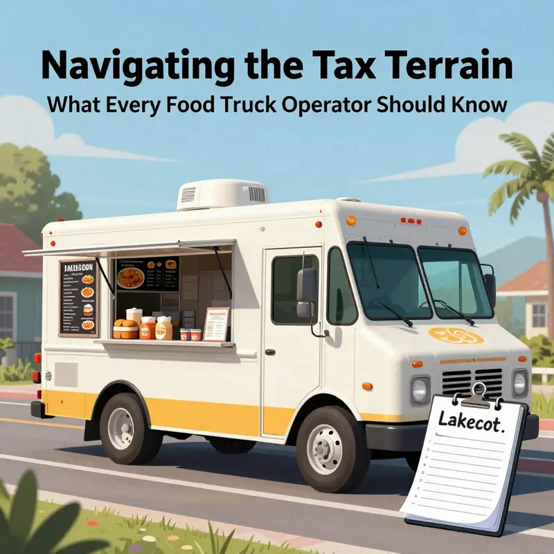 Understanding income tax responsibilities through practical advice for food truck operators.