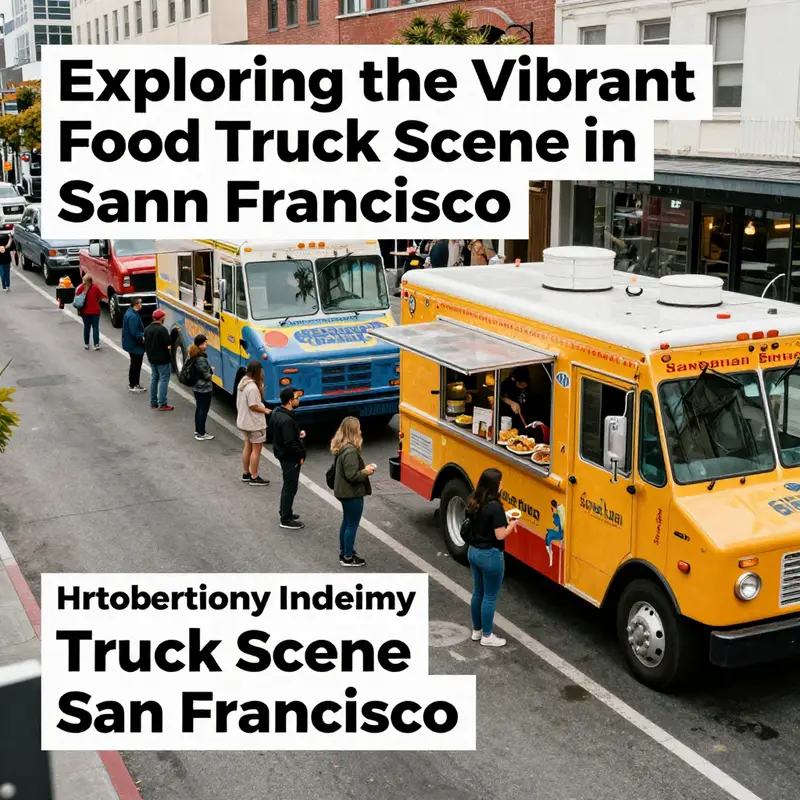Food trucks bring flavor and variety to the streets of San Francisco.