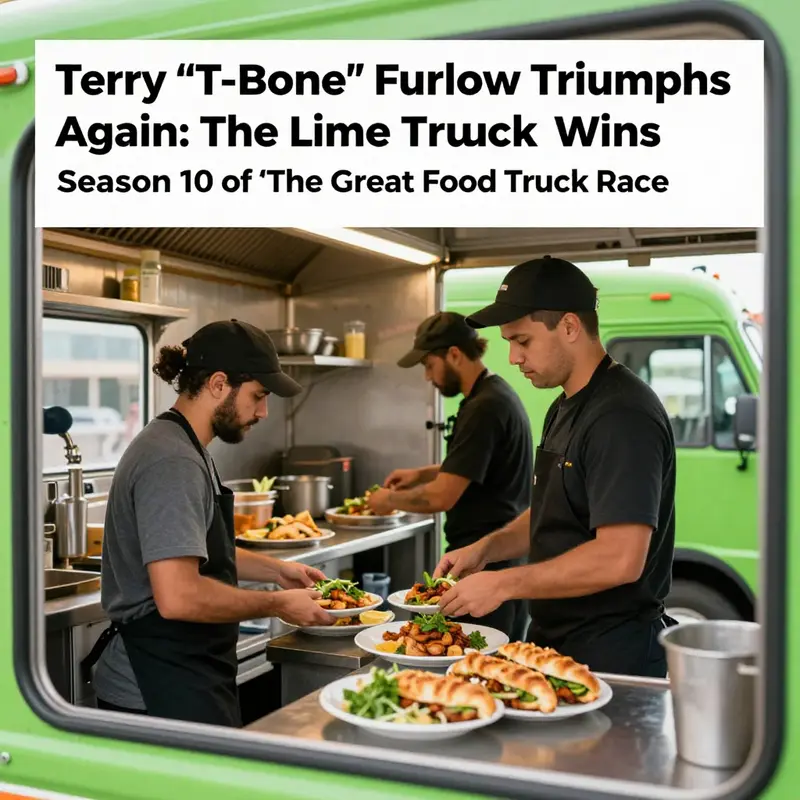 Terry ‘T-Bone’ Furlow celebrates with the trophy representing his victory in Season 10.