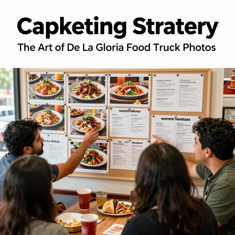 An engaging moment at De La Gloria Food Truck, showcasing mouthwatering tacos and the vibrant atmosphere of street food.