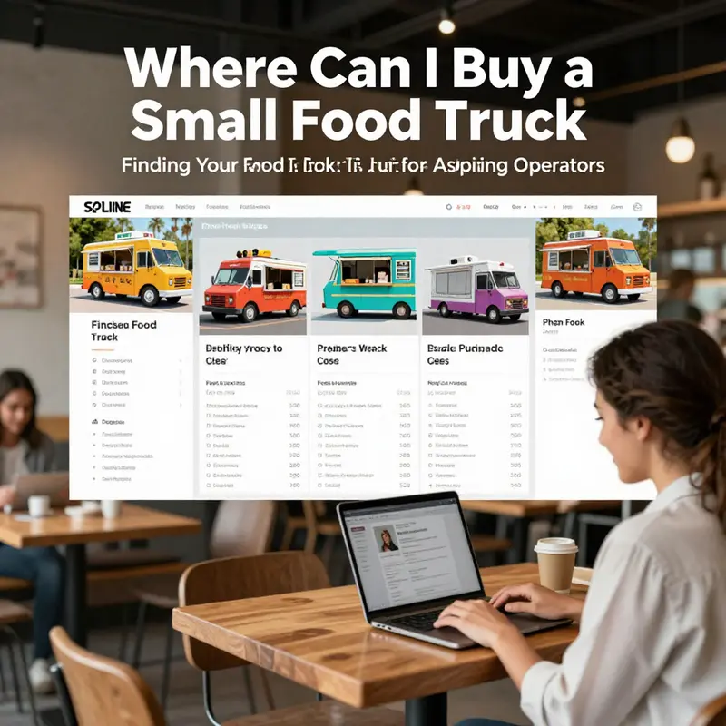 Explore diverse online marketplaces where you can find various small food trucks.