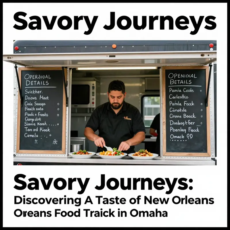A Taste of New Orleans food truck showcasing an array of delectable dishes.