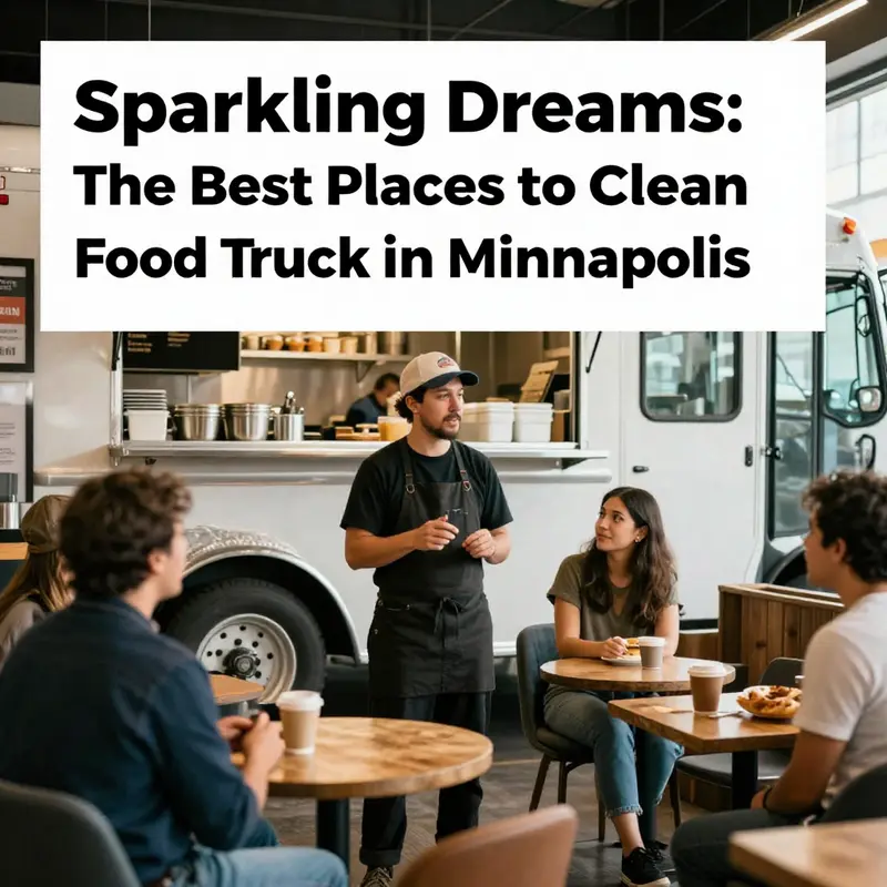 A vibrant commercial kitchen facility designed for food truck operators, showcasing cleanliness and organization.