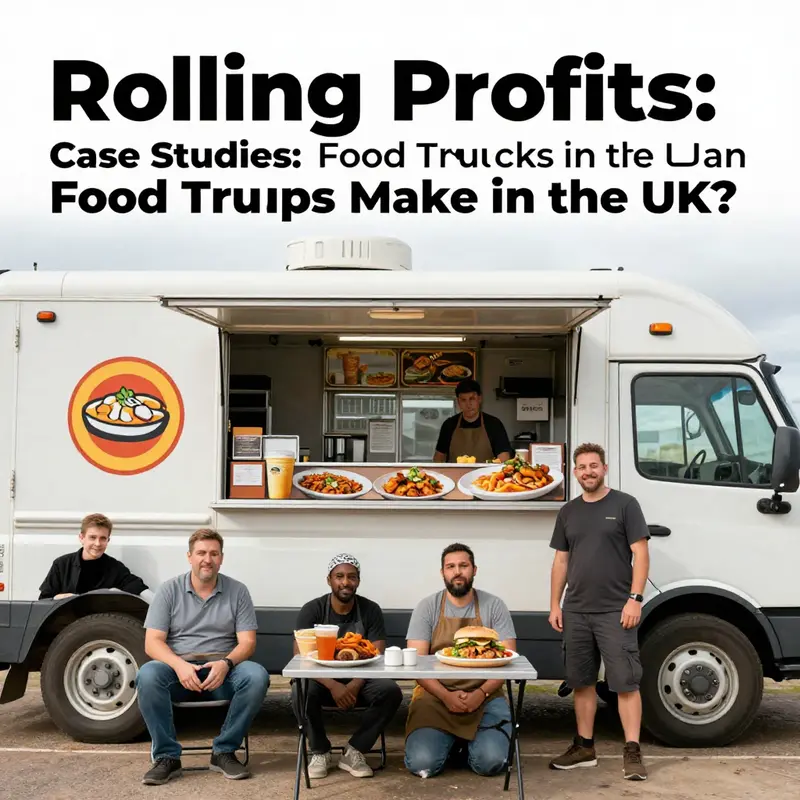 Typical earnings breakdown for food trucks across the UK.