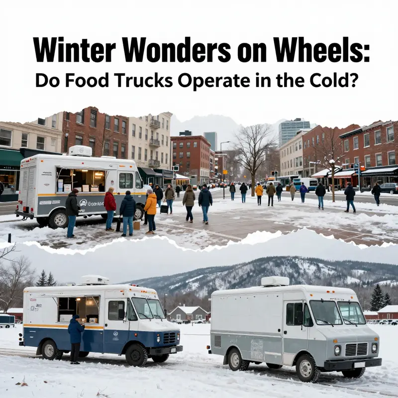Food trucks bring warmth and joy during winter with hearty offerings.