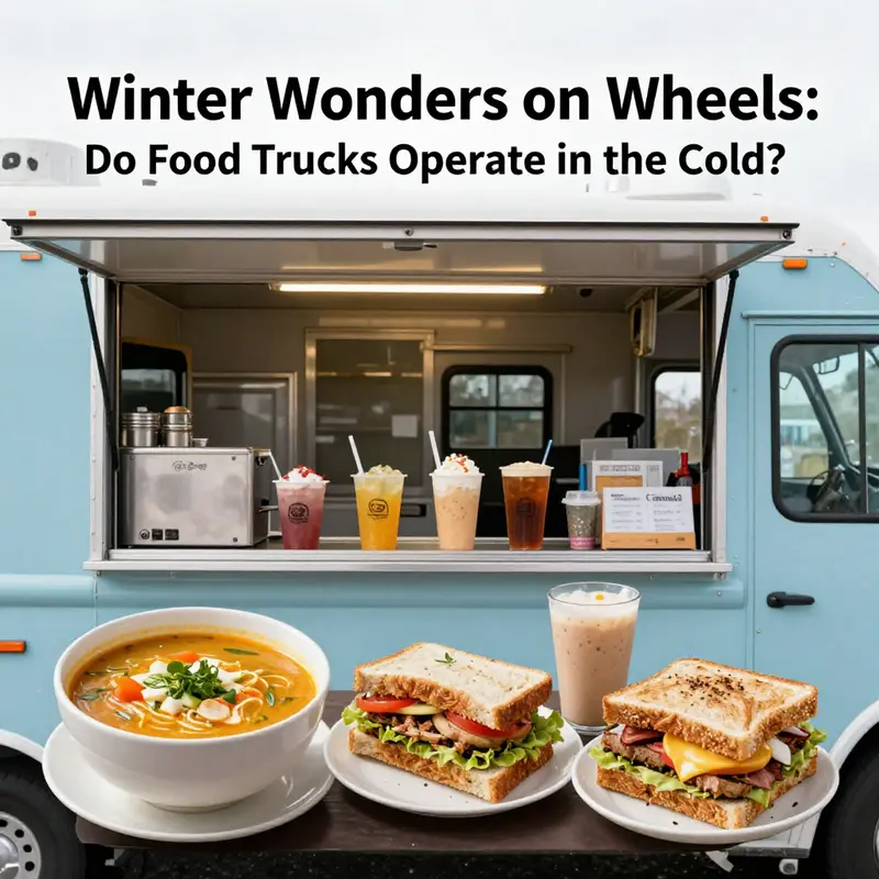 Food trucks bring warmth and joy during winter with hearty offerings.