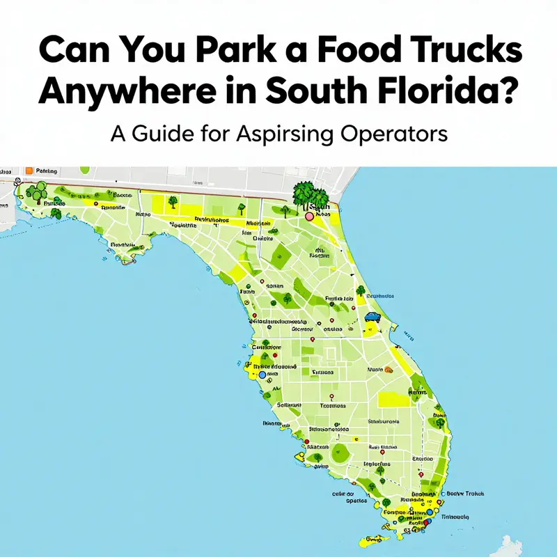 Exploring legal parking spaces for food trucks in South Florida.