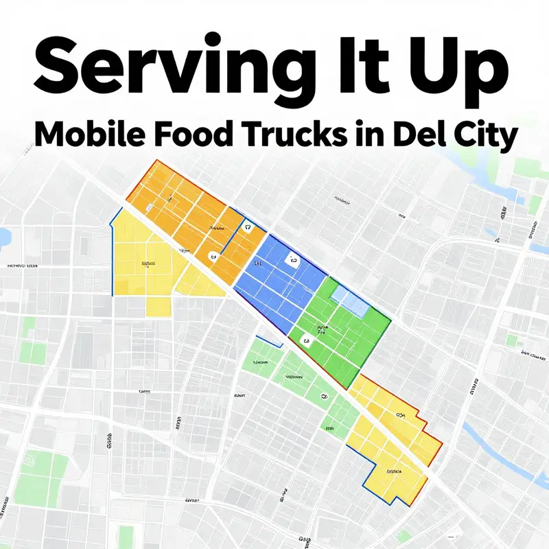 Understanding the necessary permits for operating mobile food trucks in Del City.