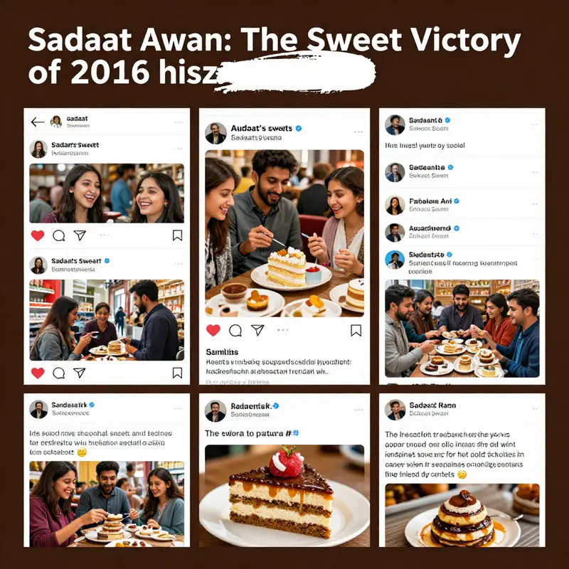 Sadaat Awan and his team celebrate their victory with joyful customers at their food truck.