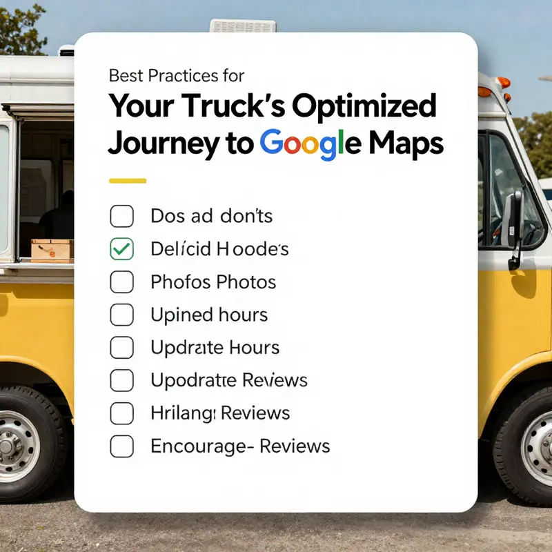 Setting up your food truck on Google Business Profile for optimal visibility.