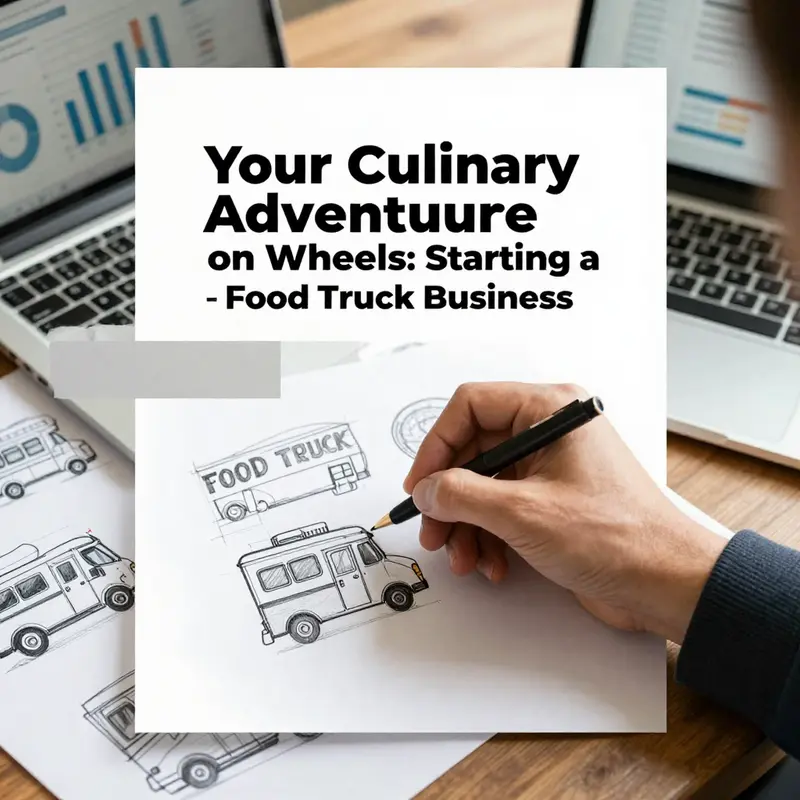 Drafting a business plan is the first crucial step in starting your food truck journey.