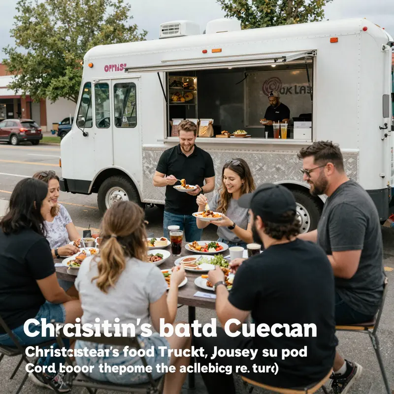 Christian Green’s food truck, a vibrant symbol of his culinary journey in Lakewood.