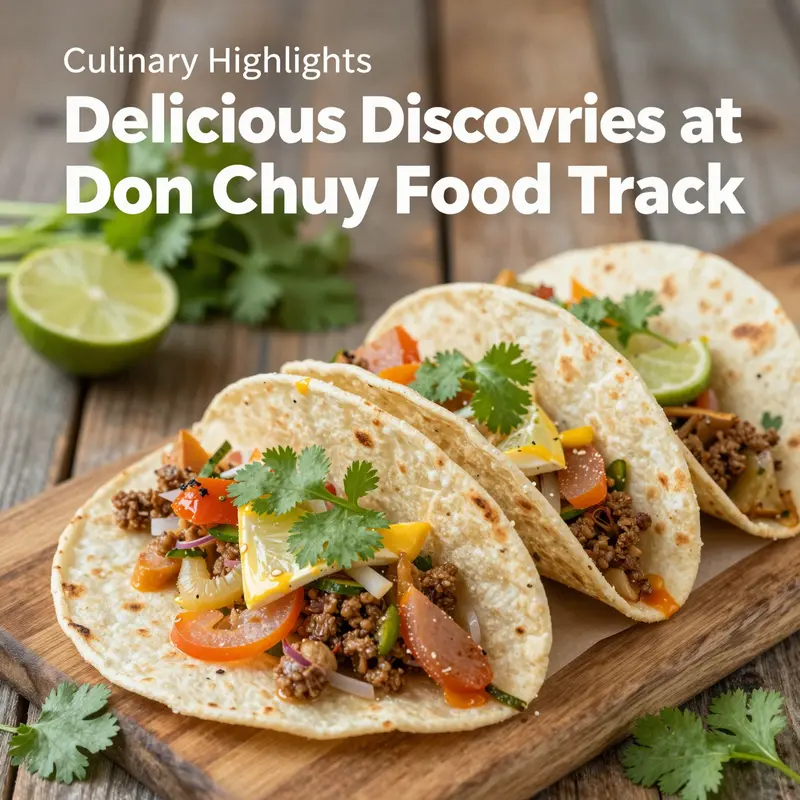 The vibrant Don Chuy Food Truck, a delicious stop for authentic Mexican food at 2034 N May Ave, Oklahoma City.