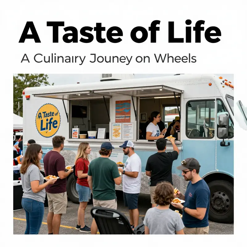 A sampling of the vibrant dishes offered by A Taste of Life Food Truck.