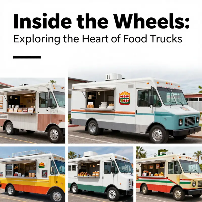 A detailed look at the design characteristics that make food trucks efficient and functional.