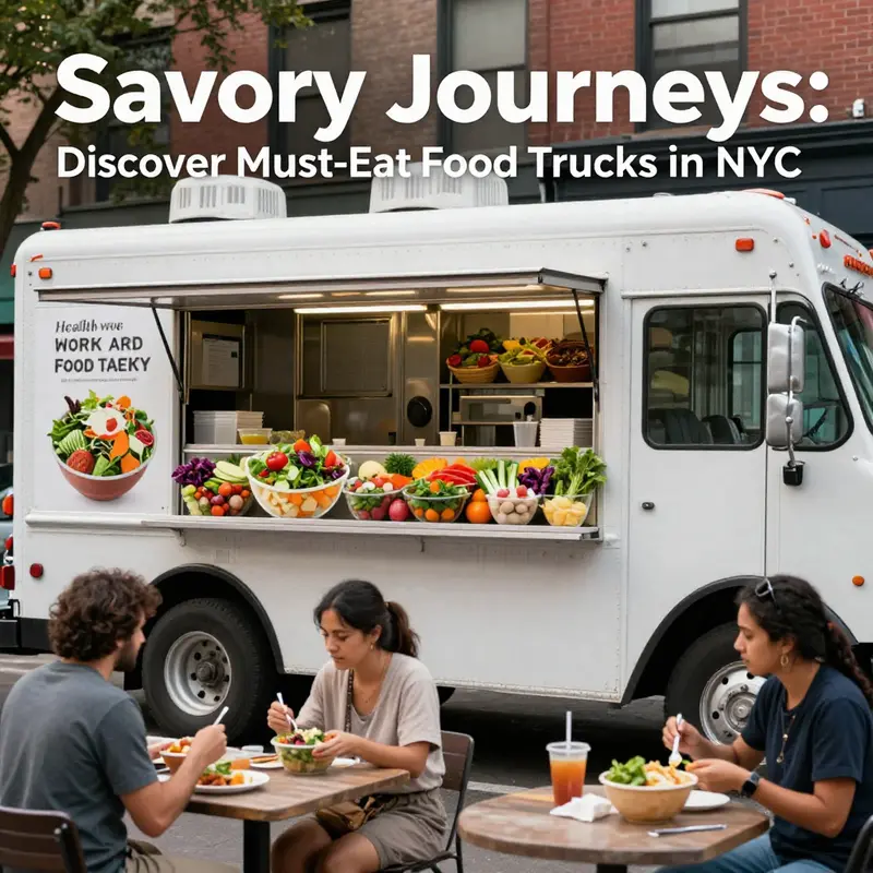 The Halal Guys food truck serving delicious gyros and platters in NYC.