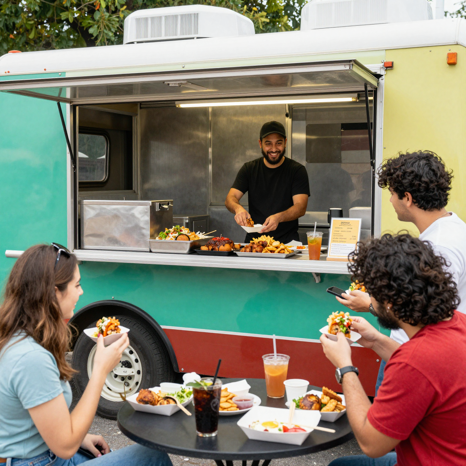 Food Truck in Action