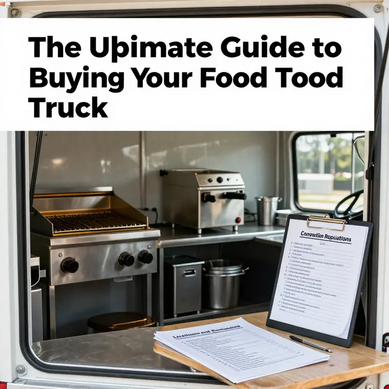 A food truck showcasing an exciting concept with diverse menu options, ready to serve the community.