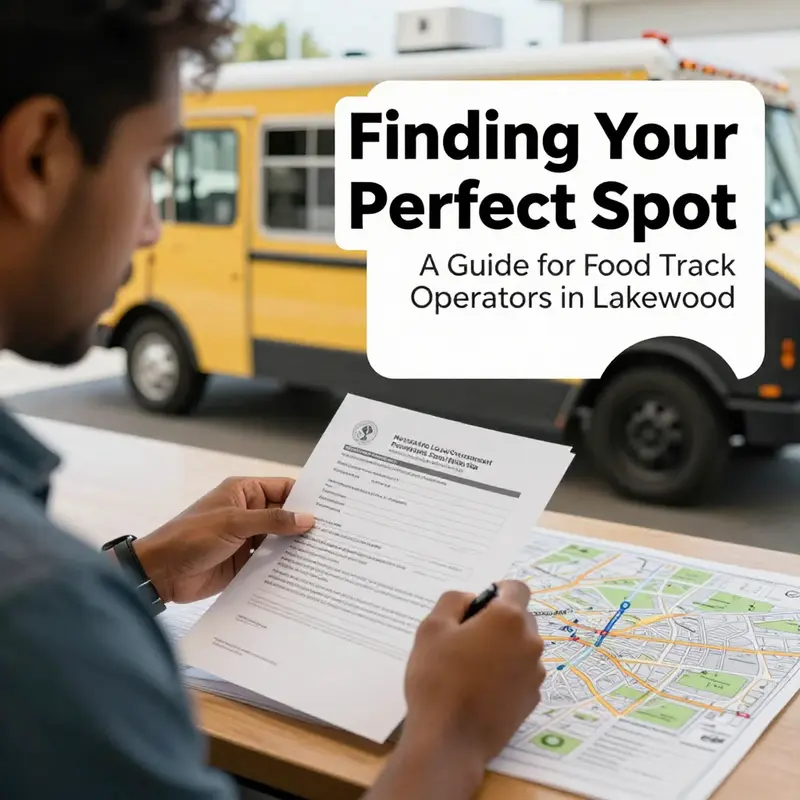 A designated food truck park bustling with activity and a diverse array of culinary offerings.