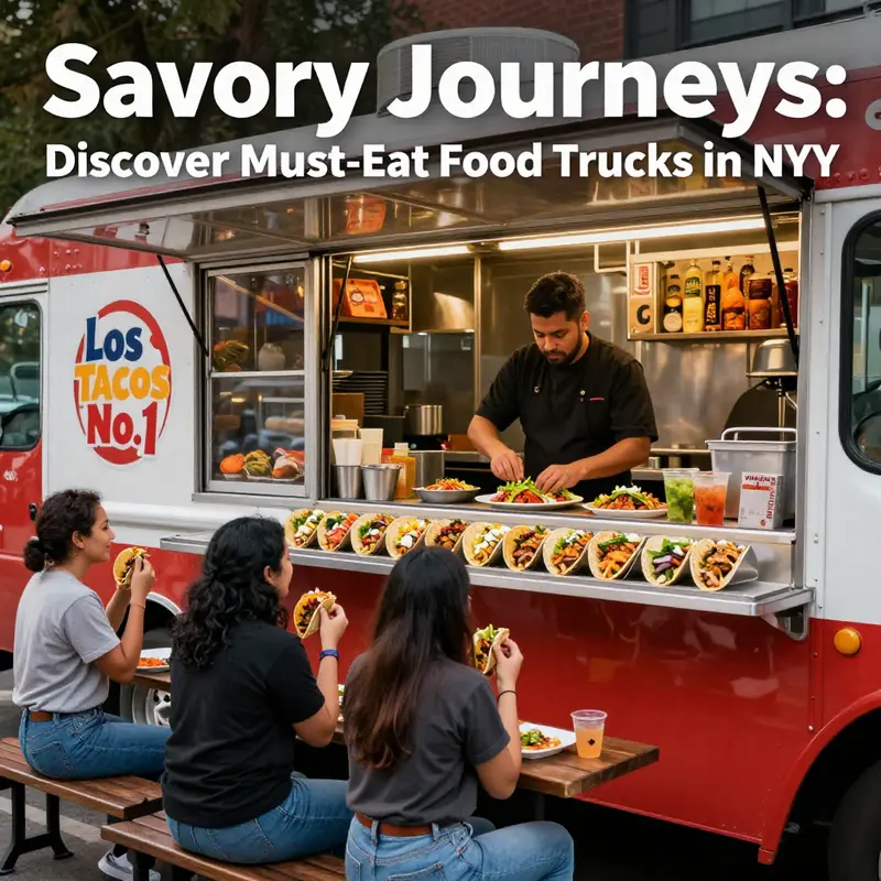 The Halal Guys food truck serving delicious gyros and platters in NYC.
