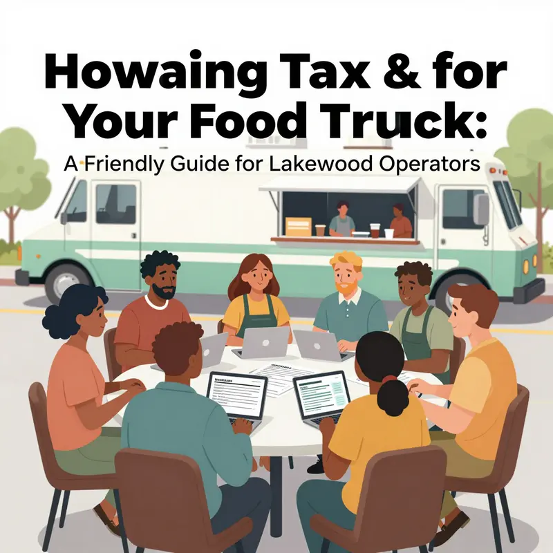 Registering your business is the first step in ensuring a smooth tax process for your food truck.