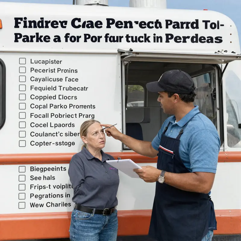 Modern infrastructure supporting vibrant food truck operations in New Orleans.