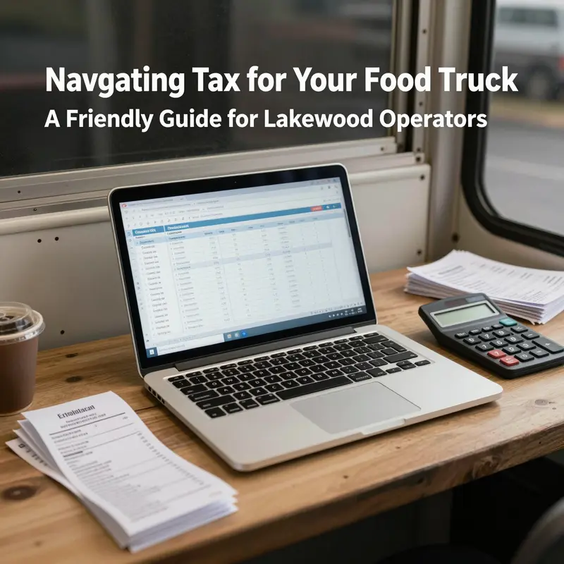Registering your business is the first step in ensuring a smooth tax process for your food truck.