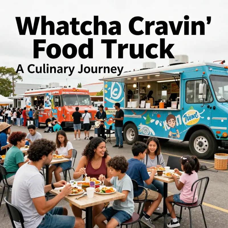 Discover the culinary delight offered by Whatcha Cravin’ Food Truck, famous for its BBQ pulled pork and fish tacos.