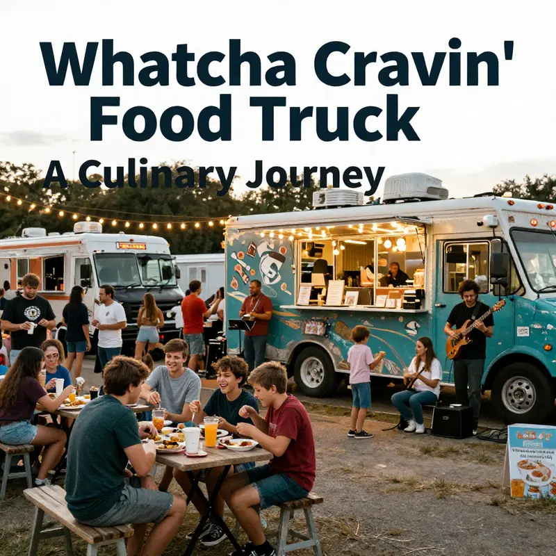 Discover the culinary delight offered by Whatcha Cravin’ Food Truck, famous for its BBQ pulled pork and fish tacos.