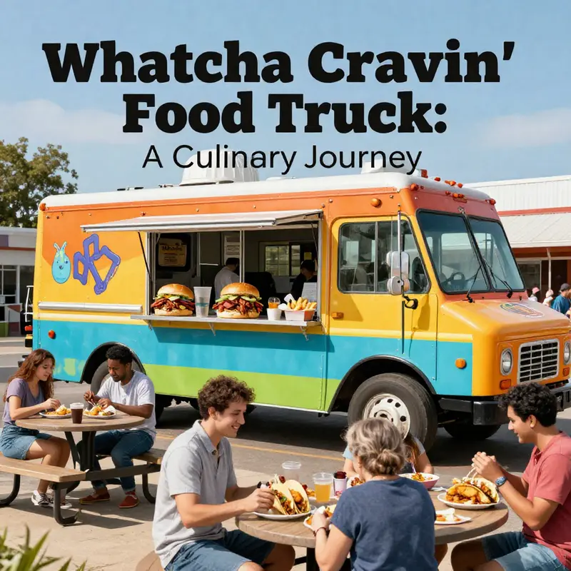 Discover the culinary delight offered by Whatcha Cravin’ Food Truck, famous for its BBQ pulled pork and fish tacos.
