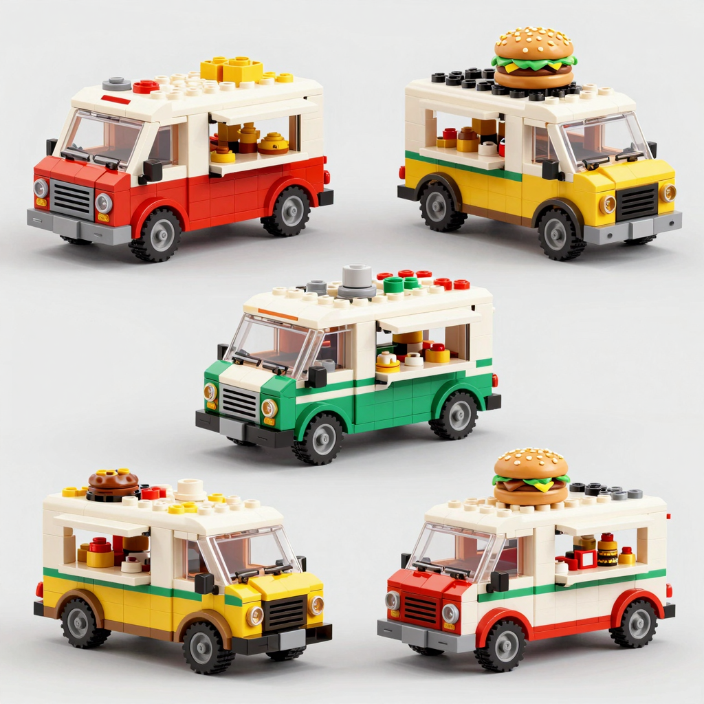 LEGO Food Trucks
