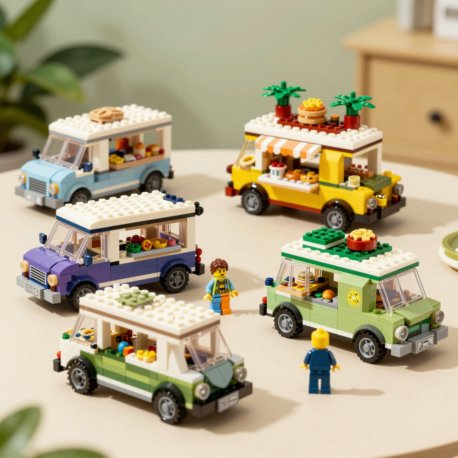 LEGO Food Trucks