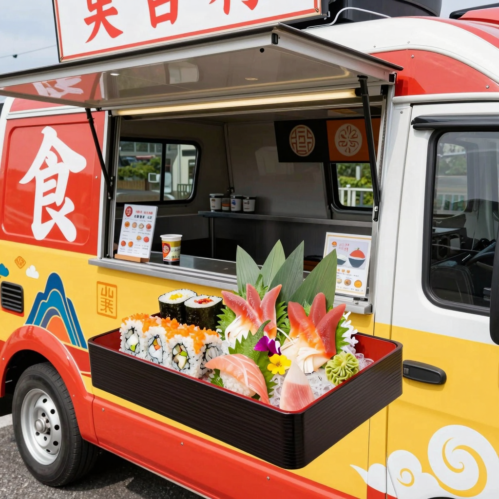 Colorful Japanese Dish