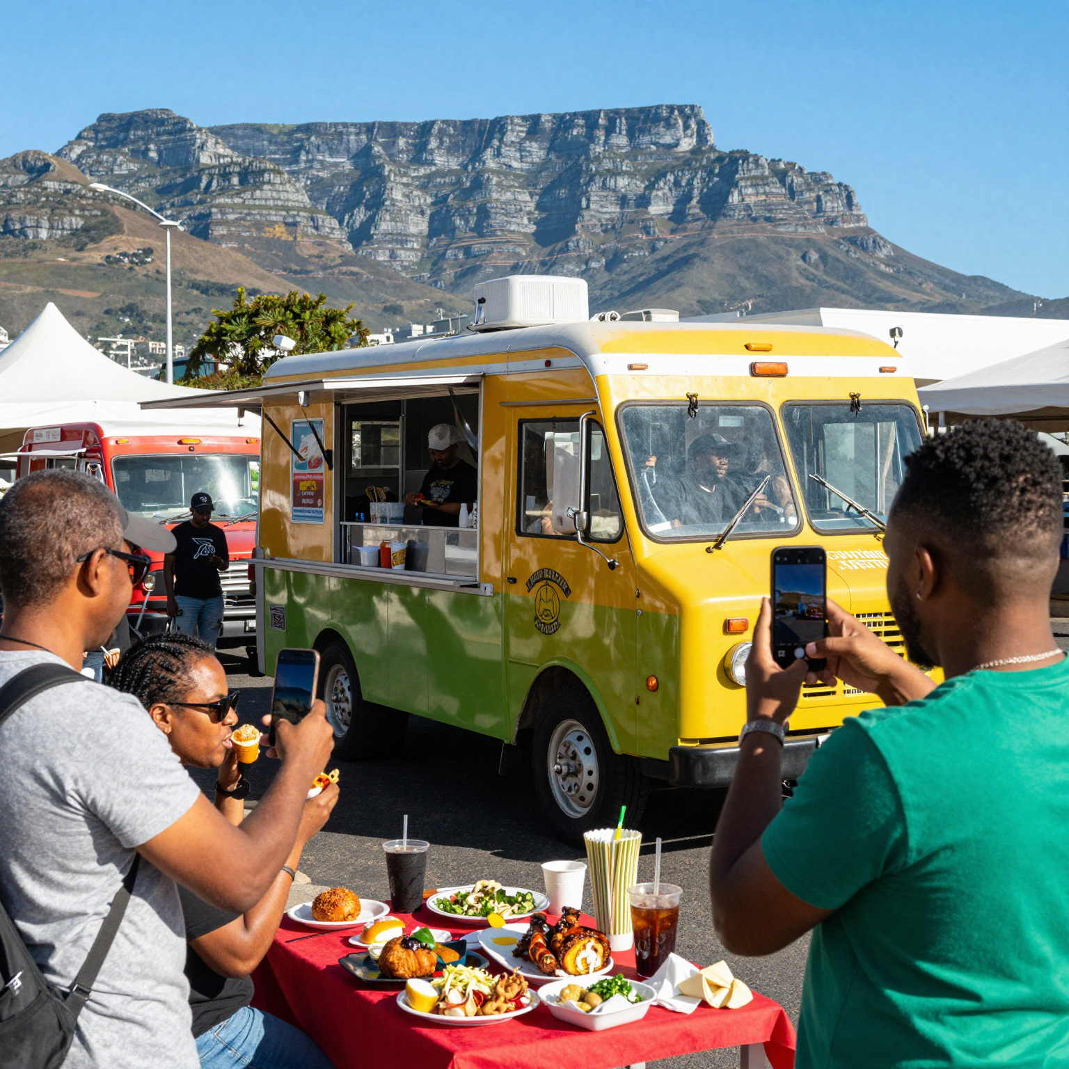Food Truck Scene in Cape Town