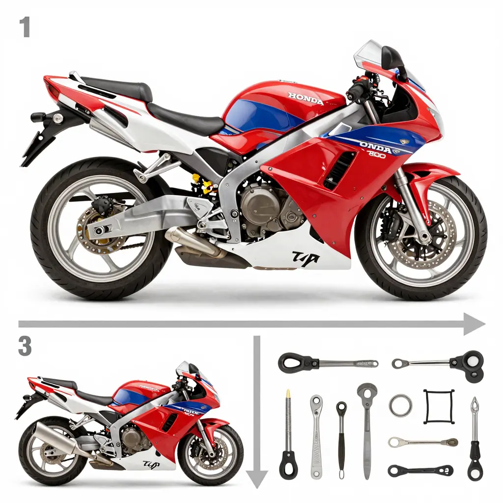 2002 Honda VFR800 Fairings Installation Guide