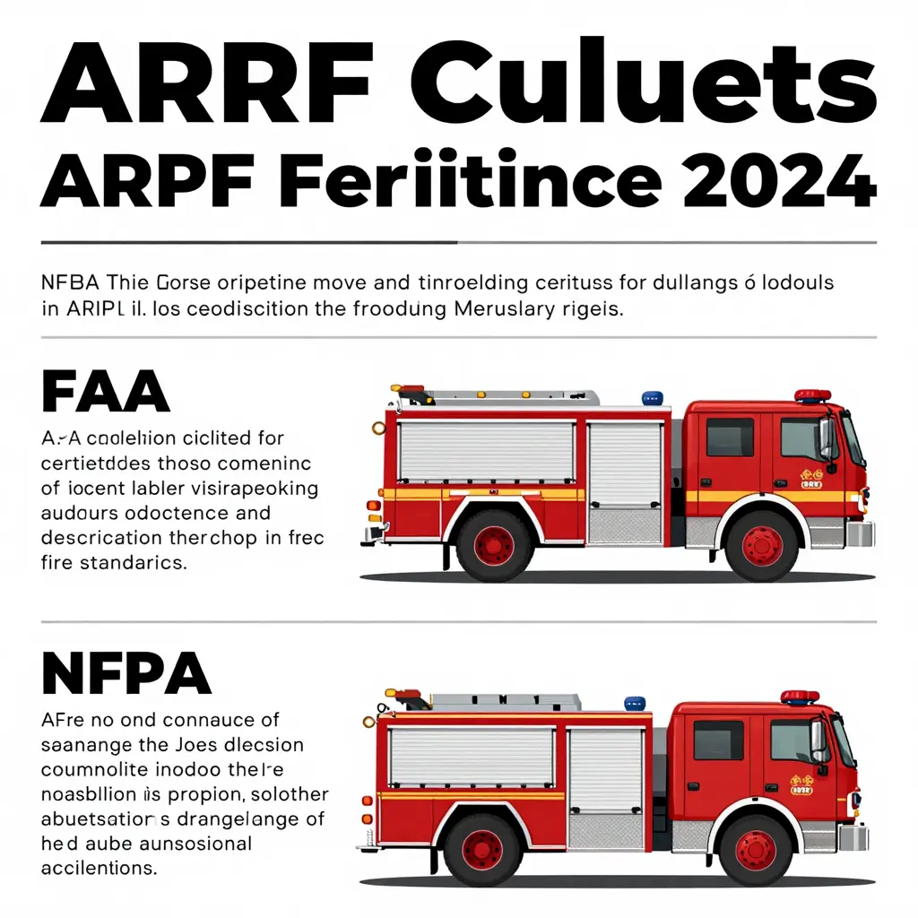 Certifications for ARFF Fire Trucks