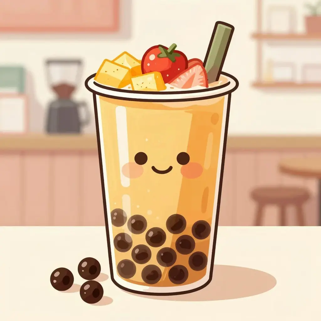 Clear Plastic Cup Illustration