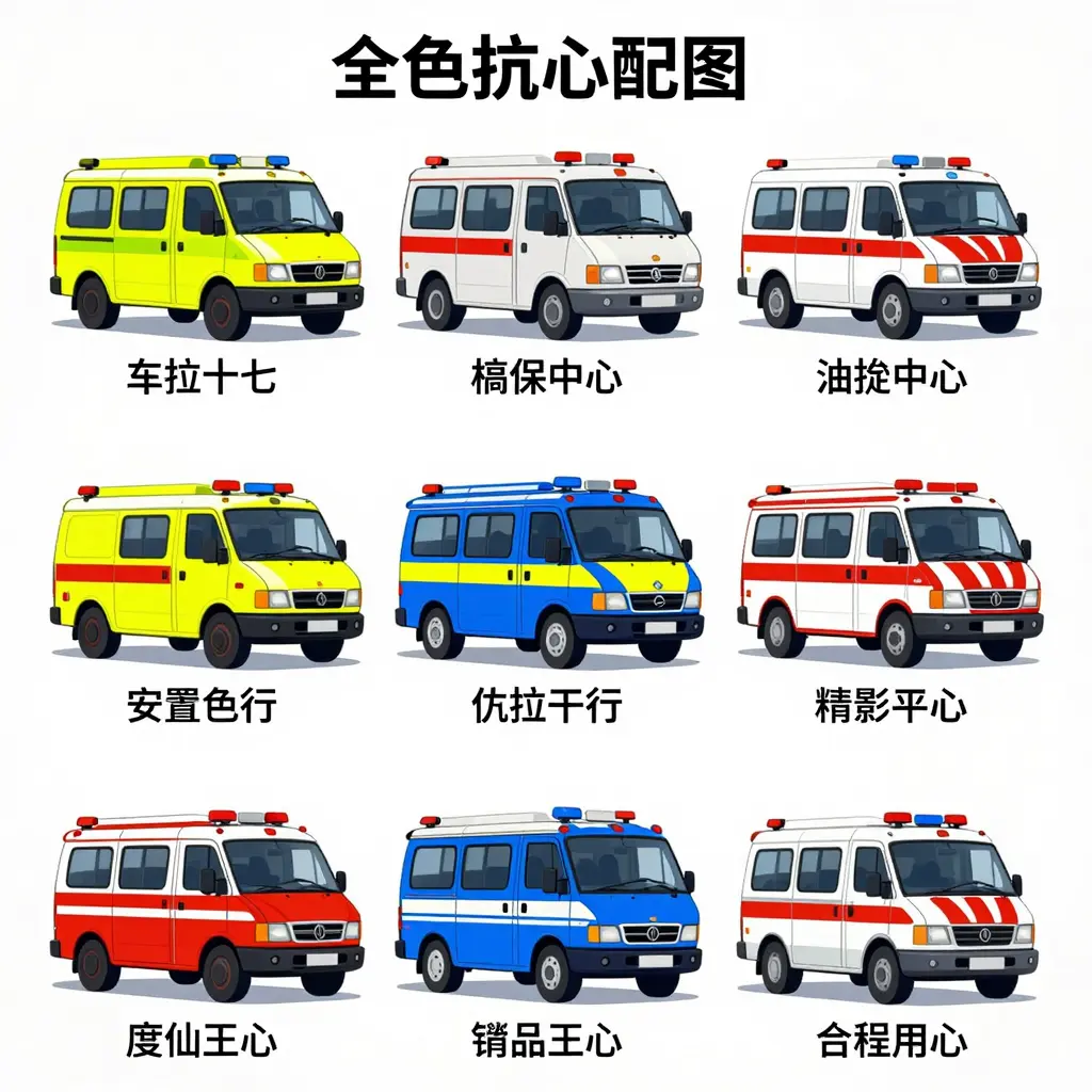 Color Psychology in Emergency Vehicles