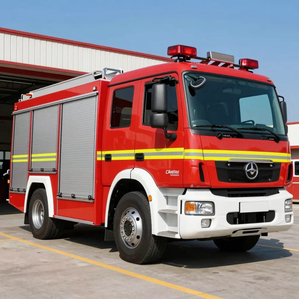 Modern Fire Truck